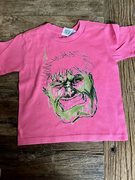 Tater Original Kids Tee | Hand-Drawn “Grumpy Green” Art Shirt